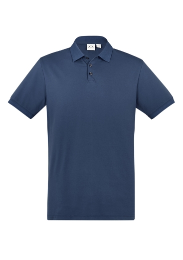 Picture of Biz Collection Mens City Polo Shirt Cotton/Elastane